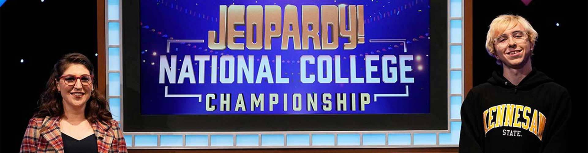 Geospatial Sciences Graduate Represents Kennesaw State on 'Jeopardy!' National College Championship