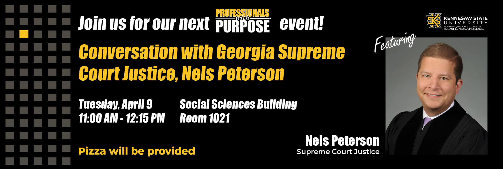 Professionals with Purpose Court Justice Nels Peterson