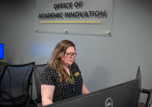 Cecilia mcDaniel at the Office of Academic Innovation