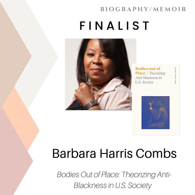 Dr. Barbara Combs Finalist Georgia Author of the Year