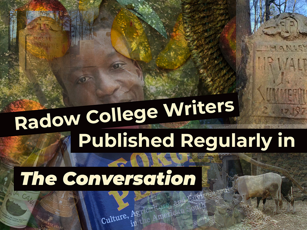 Radow College Writers Published Regularly in the Conversation