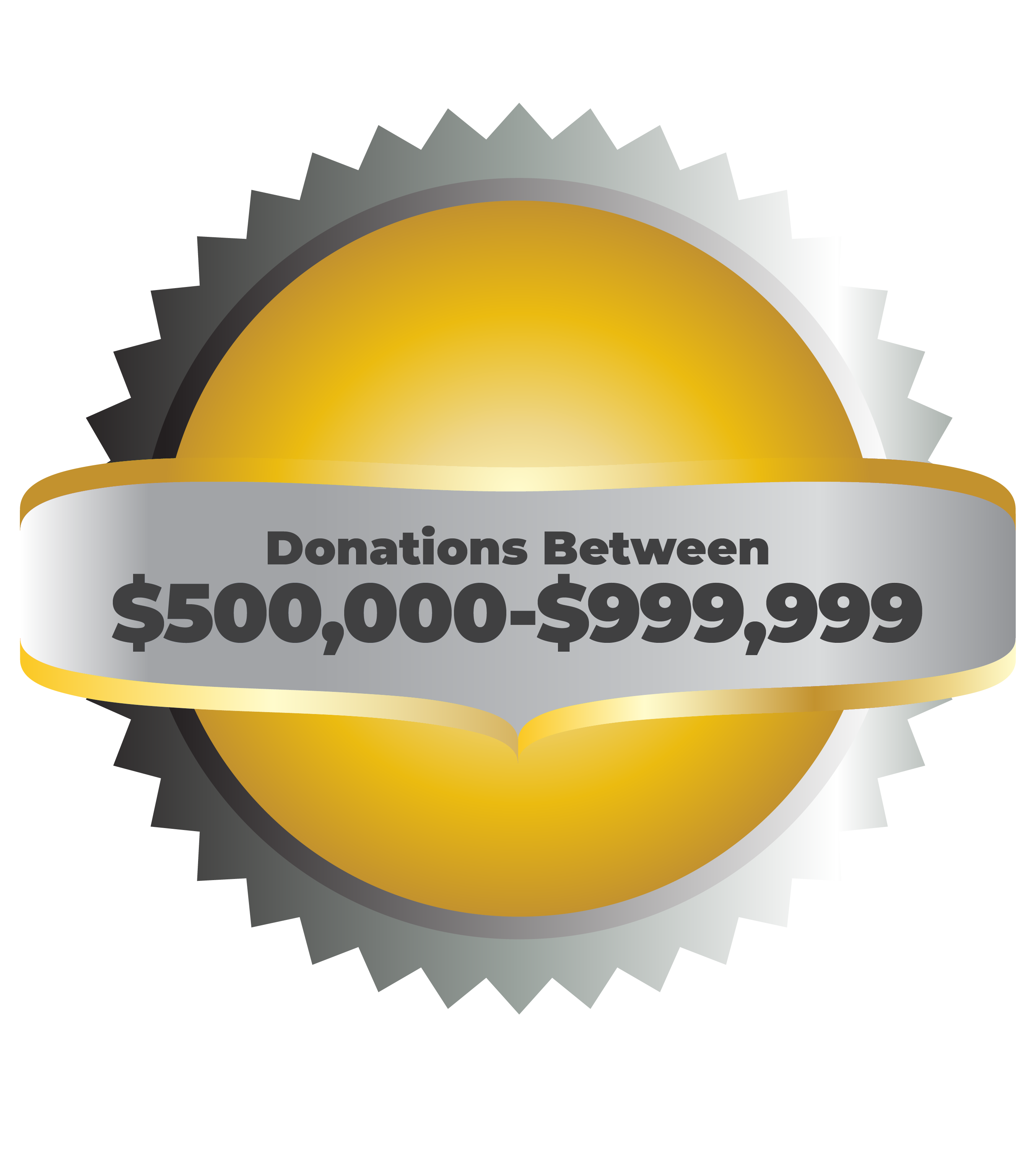 Donations Between $500,000 and $999,999
