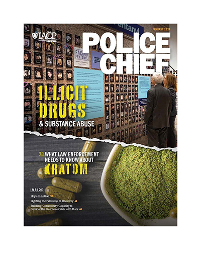 January Cover of the Police Chief Publication