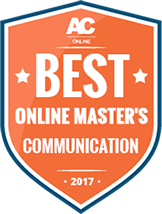 Best Online Master's Communication Award 2017